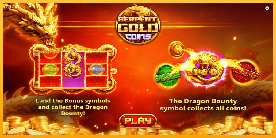 Serpent Gold Coins mesin permainan untuk uang, gambar 1