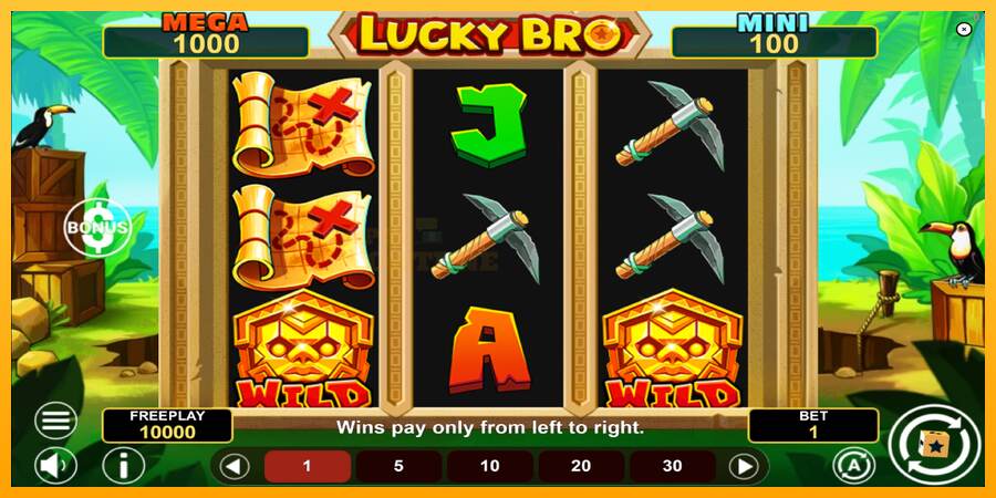 Lucky Bro Hold & Win mesin permainan untuk uang, gambar 2