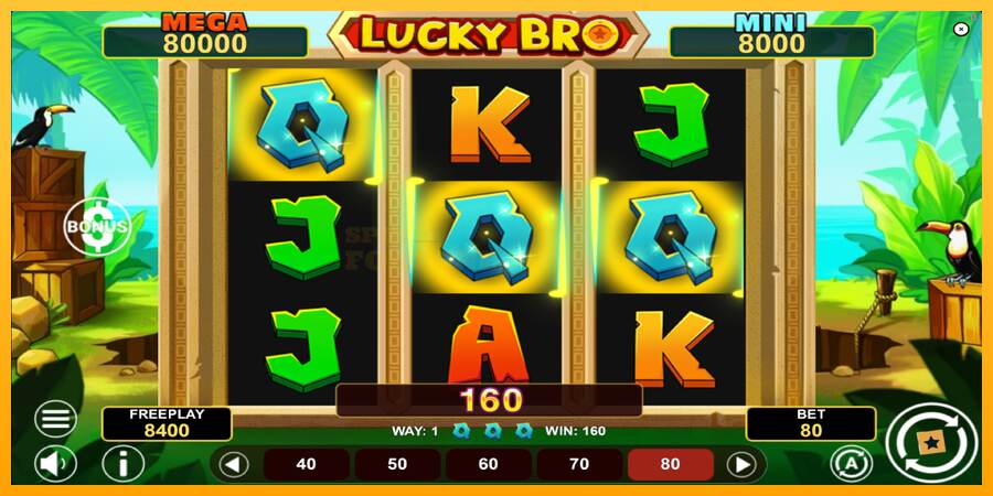 Lucky Bro Hold & Win mesin permainan untuk uang, gambar 4