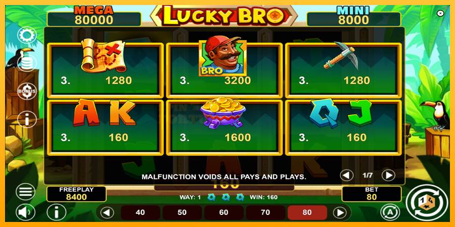 Lucky Bro Hold & Win mesin permainan untuk uang, gambar 5