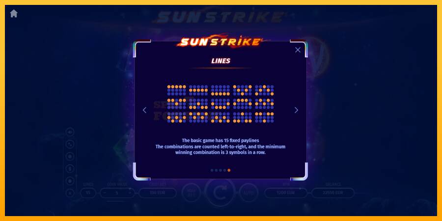 Sun Strike mesin permainan untuk uang, gambar 7