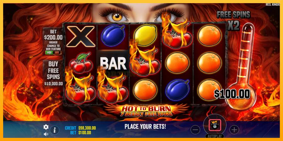 Hot to Burn - 7 Deadly Free Spins mesin permainan untuk uang, gambar 4