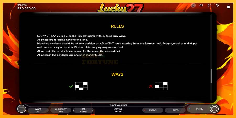 Lucky Streak 27 mesin permainan untuk uang, gambar 7