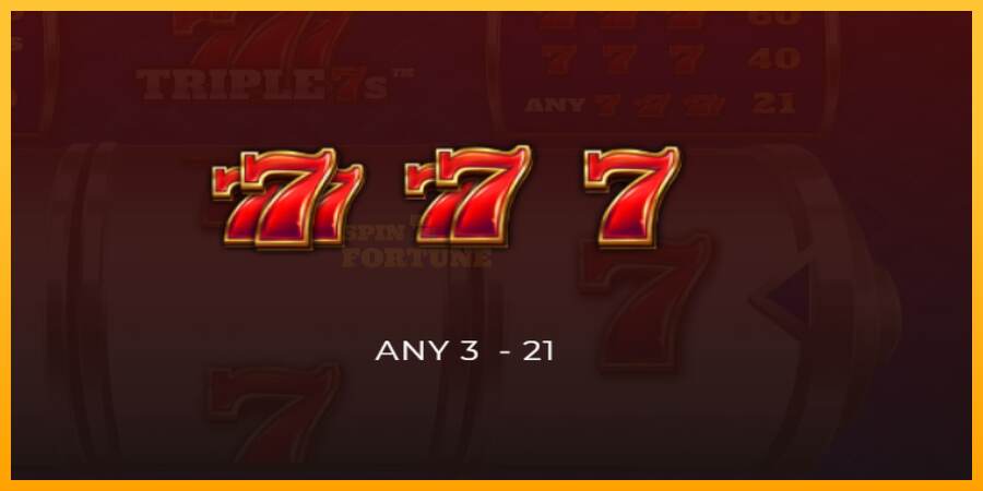 Triple 7s mesin permainan untuk uang, gambar 4