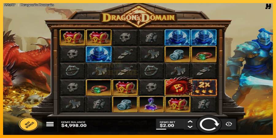 Dragons Domain mesin permainan untuk uang, gambar 2