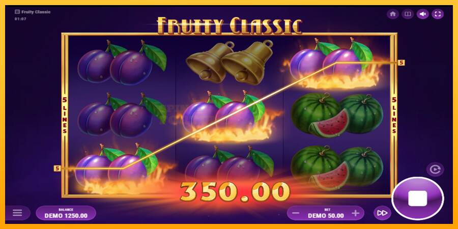 Fruity Classic mesin permainan untuk uang, gambar 2