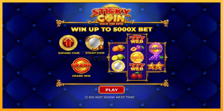 Sticky Coin: Hold the Spin mesin permainan untuk uang, gambar 1