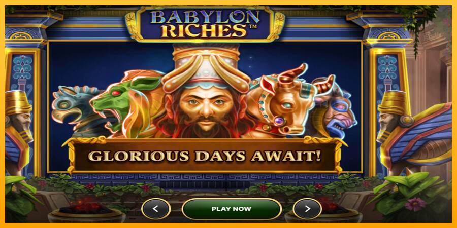 Babylon Riches mesin permainan untuk uang, gambar 1