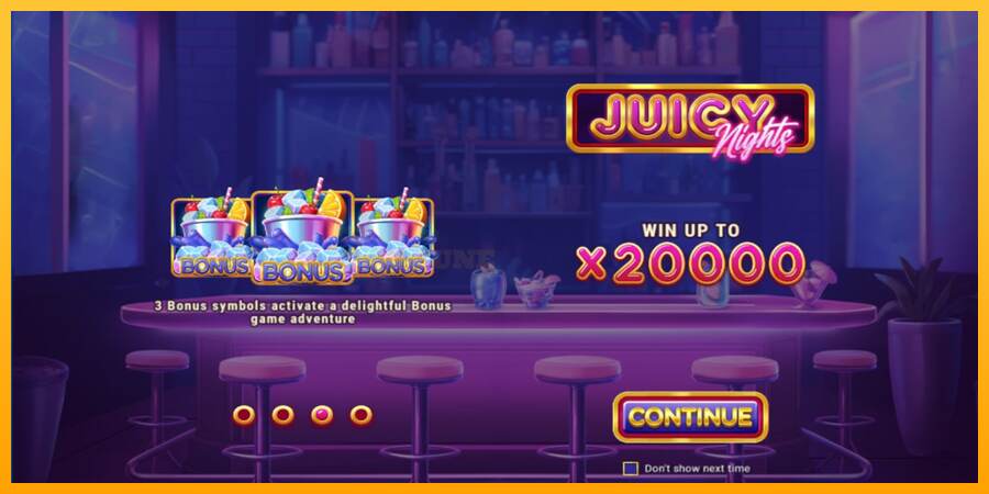 Juicy Nights mesin permainan untuk uang, gambar 1