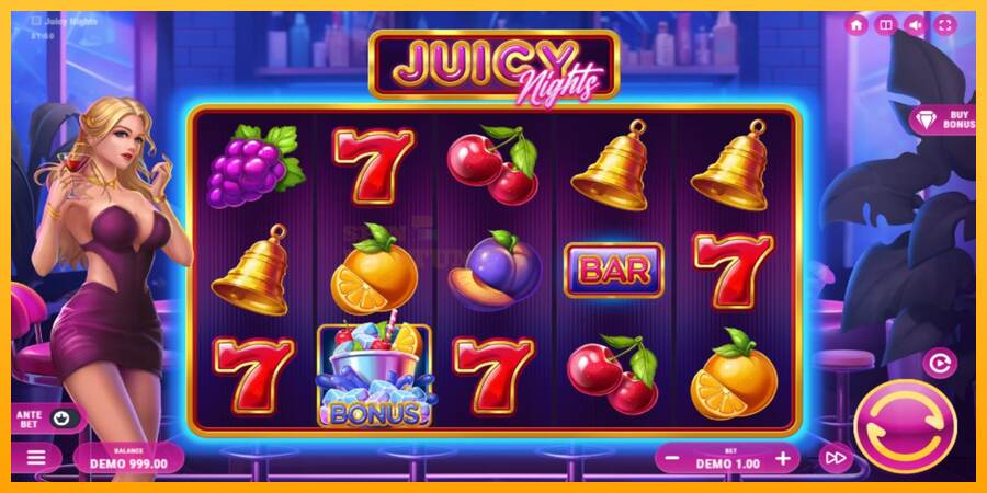 Juicy Nights mesin permainan untuk uang, gambar 2