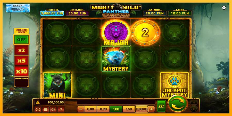 Mighty Wild: Panther Grand Diamond Edition mesin permainan untuk uang, gambar 2