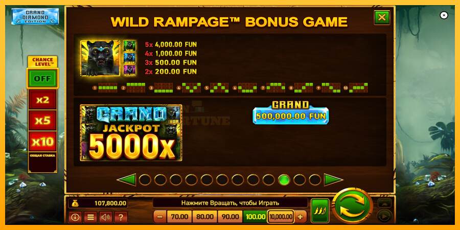 Mighty Wild: Panther Grand Diamond Edition mesin permainan untuk uang, gambar 7