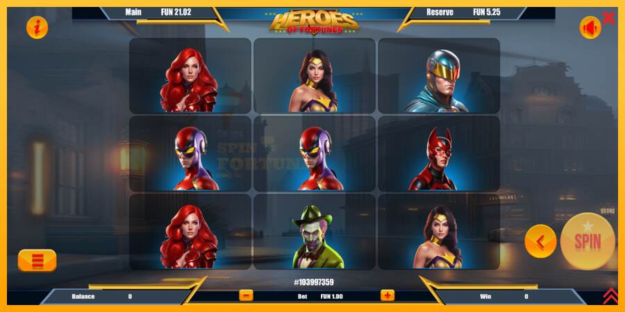 Heroes of Fortune mesin permainan untuk uang, gambar 2