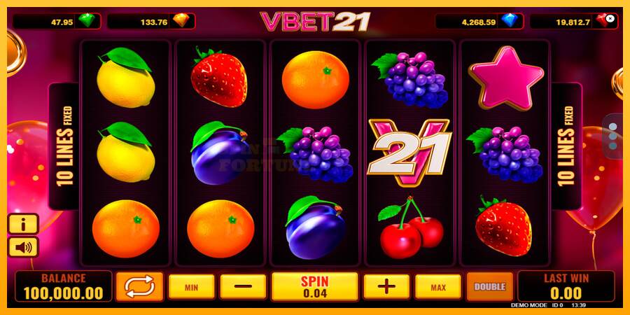 Vbet 21 mesin permainan untuk uang, gambar 1