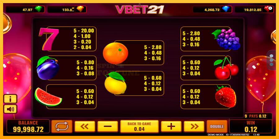 Vbet 21 mesin permainan untuk uang, gambar 6