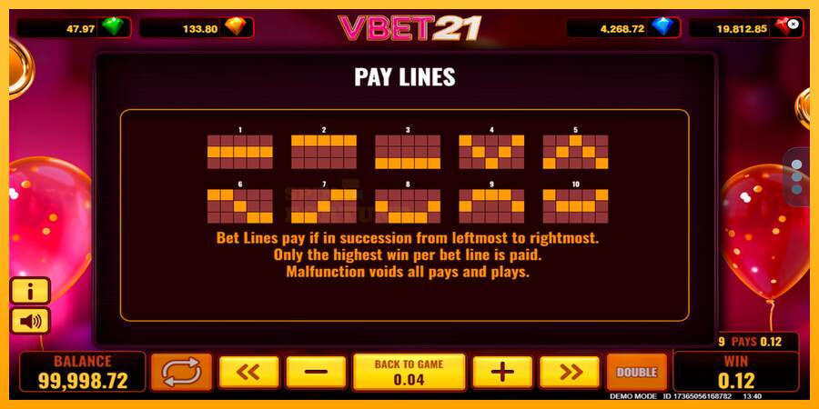 Vbet 21 mesin permainan untuk uang, gambar 7