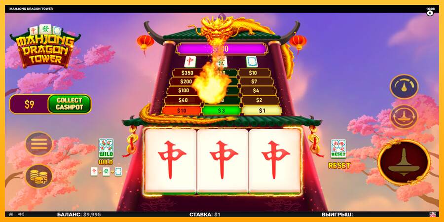 Mahjong Dragon Tower mesin permainan untuk uang, gambar 3