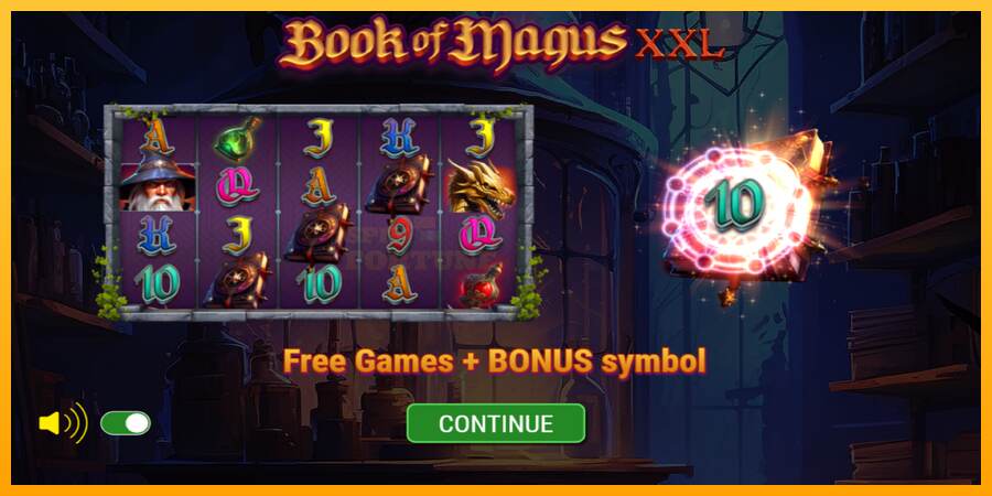 Book of Magus XXL mesin permainan untuk uang, gambar 1