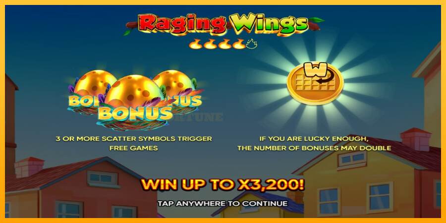 Raging Wings mesin permainan untuk uang, gambar 1