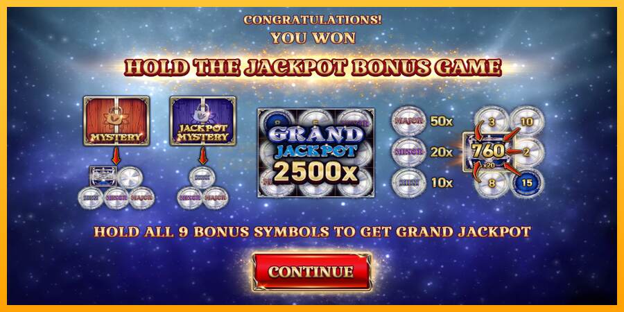 9 Coins Grand Platinum Edition Halloween Jackpot mesin permainan untuk uang, gambar 3