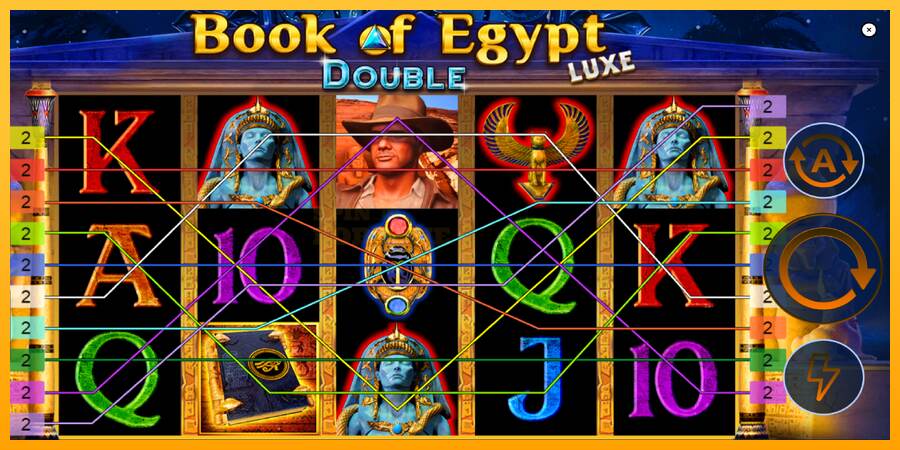 Book of Egypt Double Luxe mesin permainan untuk uang, gambar 1