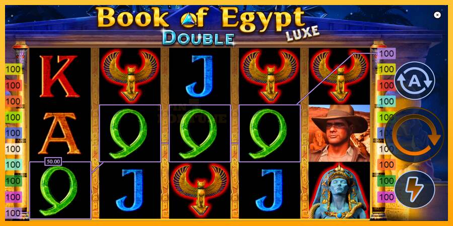 Book of Egypt Double Luxe mesin permainan untuk uang, gambar 4