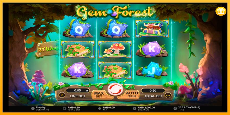 Gem Forest mesin permainan untuk uang, gambar 1