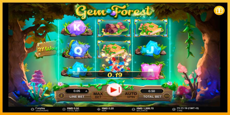 Gem Forest mesin permainan untuk uang, gambar 2