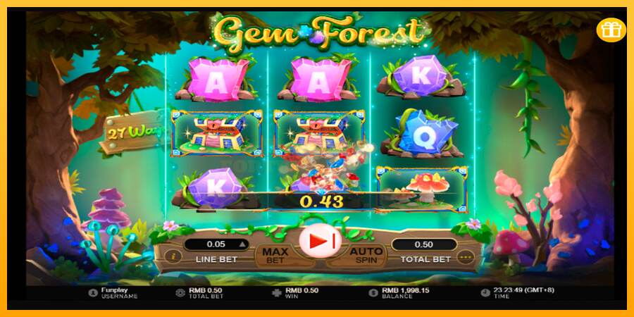 Gem Forest mesin permainan untuk uang, gambar 5