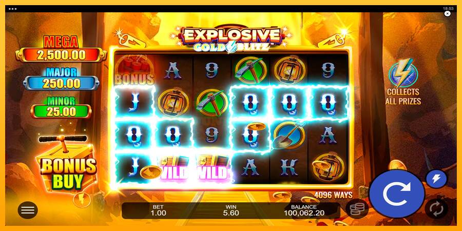 Explosive Gold Blitz mesin permainan untuk uang, gambar 5