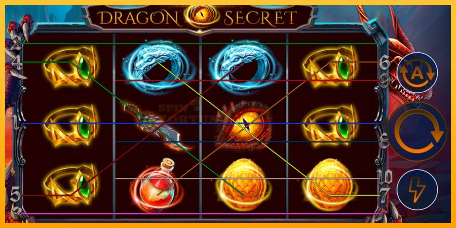 Dragon Secret mesin permainan untuk uang, gambar 1