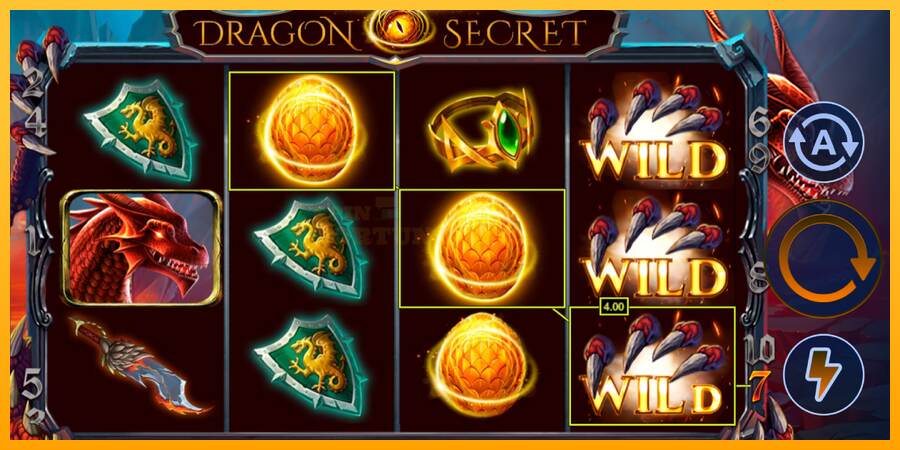 Dragon Secret mesin permainan untuk uang, gambar 3