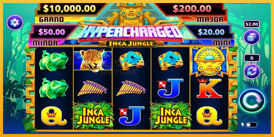 Hypercharged Inca Jungle mesin permainan untuk uang, gambar 1