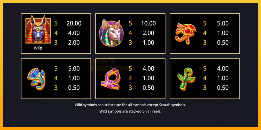 Area Link Scarab Riches mesin permainan untuk uang, gambar 5