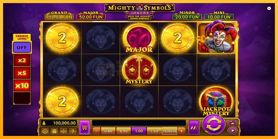 Mighty Symbols: Jokers mesin permainan untuk uang, gambar 2