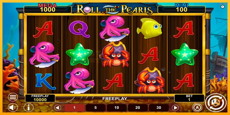 Roll The Pearls Hold & Win mesin permainan untuk uang, gambar 2