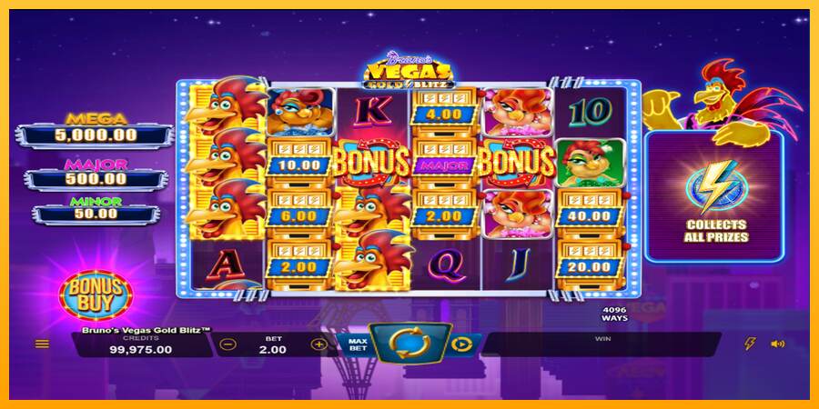 Brunos Vegas Gold Blitz mesin permainan untuk uang, gambar 1