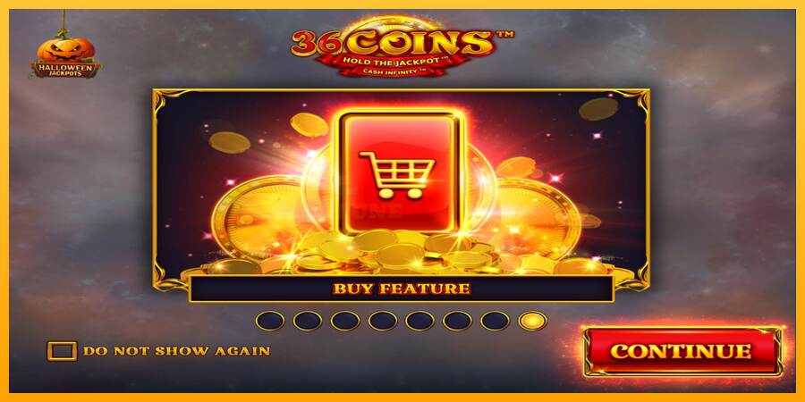 36 Coins Halloween Jackpots mesin permainan untuk uang, gambar 1