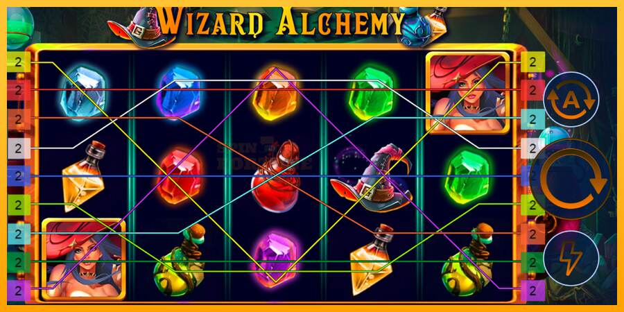 Wizard Alchemy mesin permainan untuk uang, gambar 2