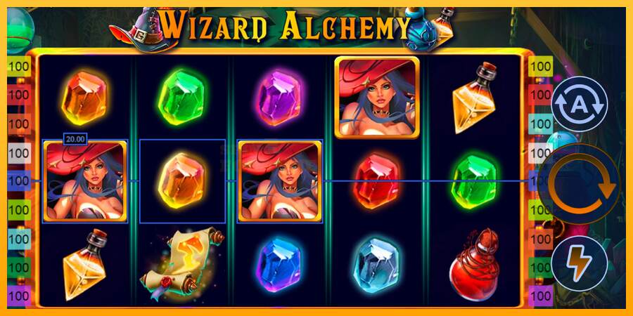 Wizard Alchemy mesin permainan untuk uang, gambar 4