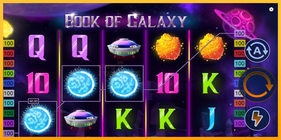 Book of Galaxy mesin permainan untuk uang, gambar 4