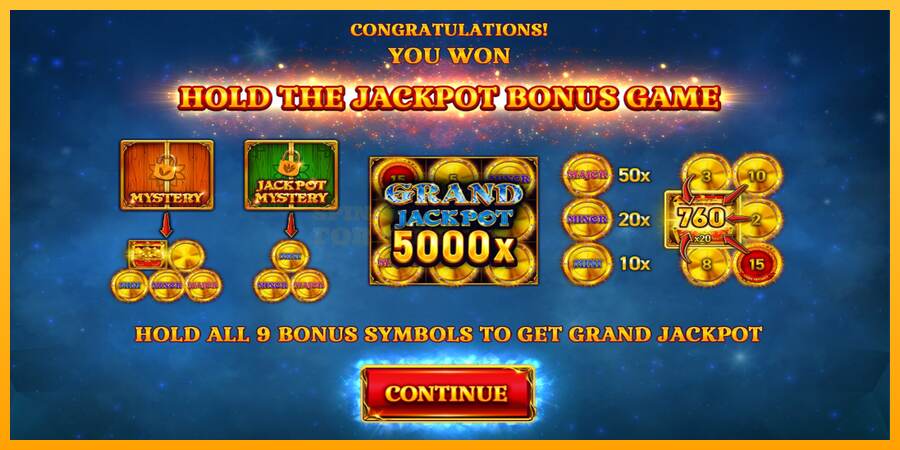 9 Coins Grand Diamond Edition Halloween Jackpots mesin permainan untuk uang, gambar 3