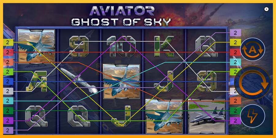 Aviator: Ghost of Sky mesin permainan untuk uang, gambar 2