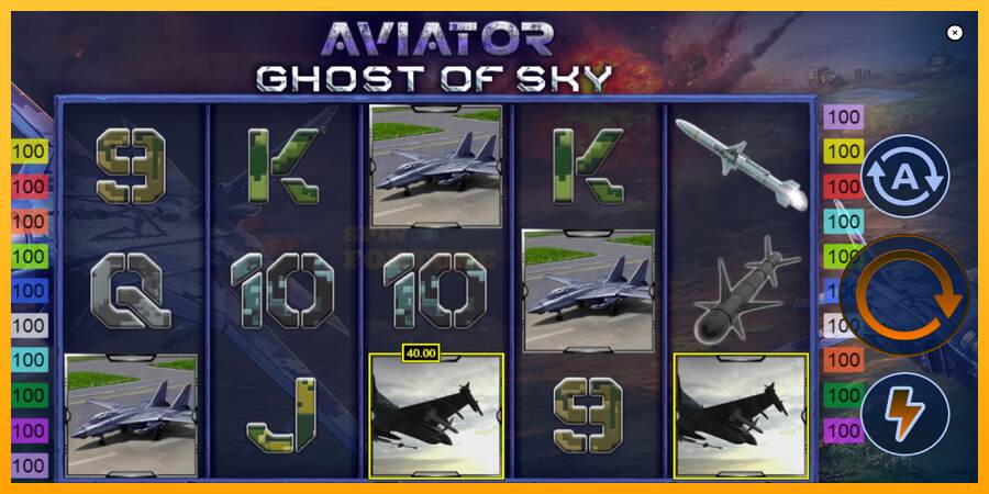 Aviator: Ghost of Sky mesin permainan untuk uang, gambar 4