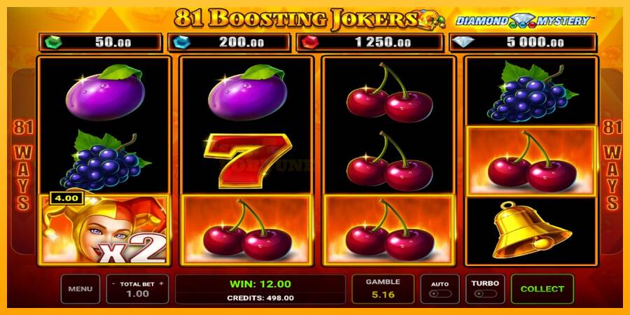 Diamond Mystery - 81 Boosting Jokers mesin permainan untuk uang, gambar 3