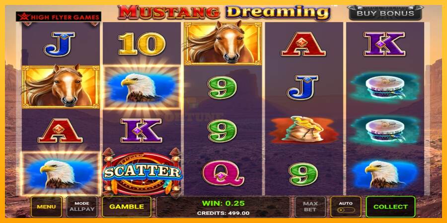 Mustang Dreaming mesin permainan untuk uang, gambar 2