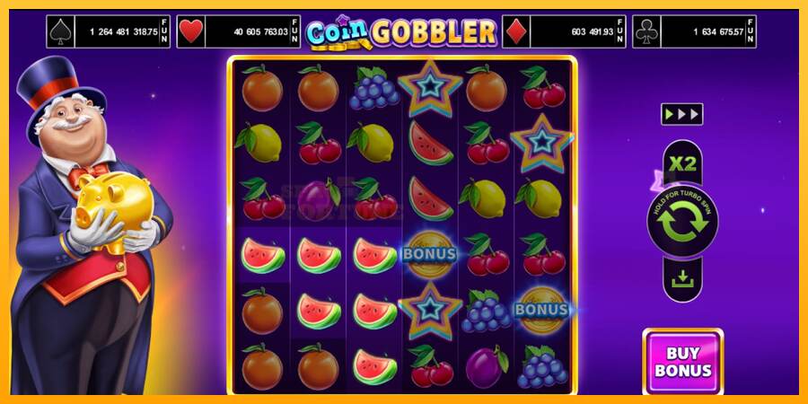 Coin Gobbler mesin permainan untuk uang, gambar 2