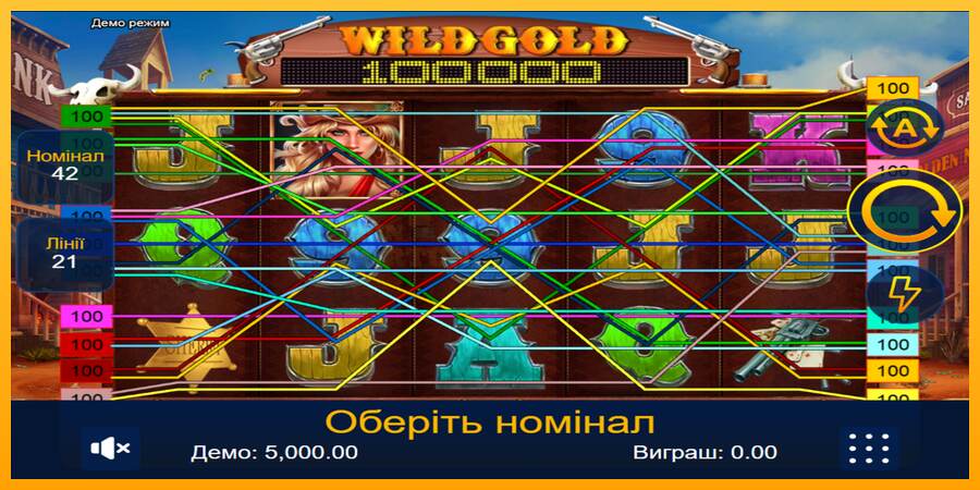 Wild Gold 100000 mesin permainan untuk uang, gambar 1