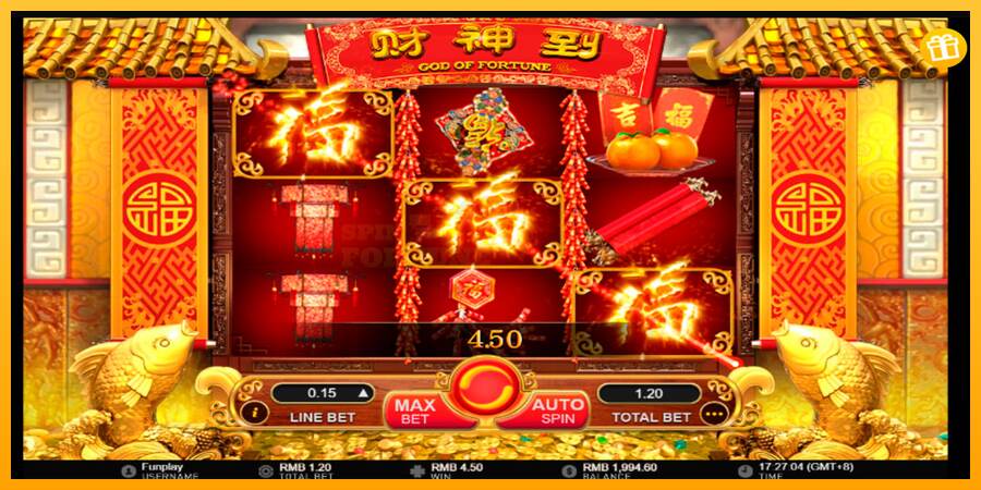 God of Fortune mesin permainan untuk uang, gambar 4