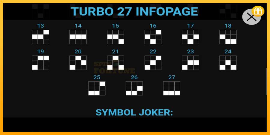 Turbo 27 mesin permainan untuk uang, gambar 5